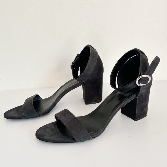 Jenni Kayne Shoes - Jenni Kayne Oiled Leather Strappy Block Heel Shoe Size 41/9.5